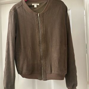 Miami Taupe Perforated Jacket